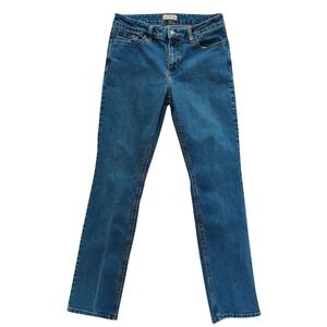 Blue Mountain Womens Straight Leg Jeans 12 Mid Rise